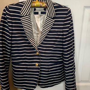 J. Crew Classic Schoolboy Blazer in Mixed Stripe